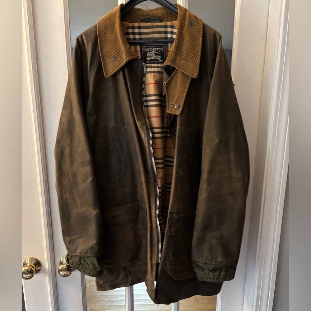 Vintage Men’s Burberry Barn Coat